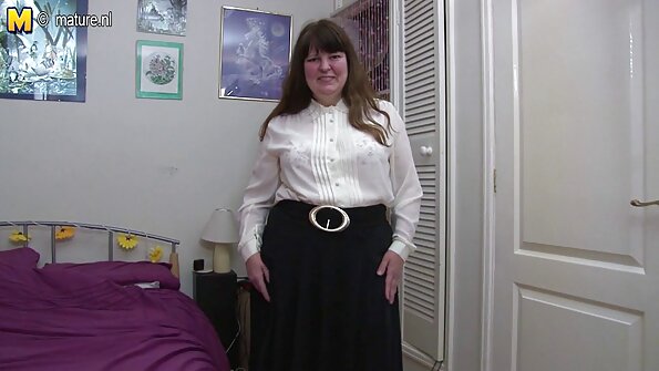 Stephanie West is squeezing her butt while riding big cock